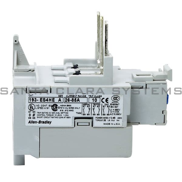 Allen Bradley 193-ES4HE Overload Relay Product Image