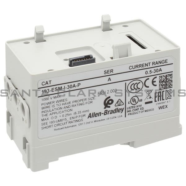 Allen Bradley 193-ESM-I-30A-P Sensing Module Product Image