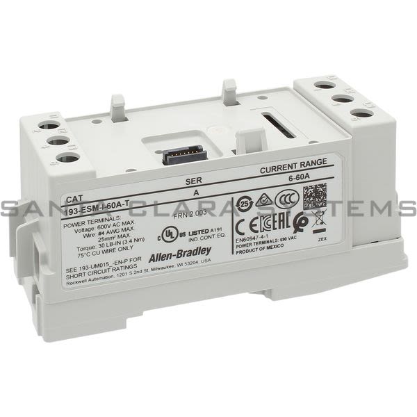 Allen Bradley 193-ESM-I-60A-T Sensing Module Product Image