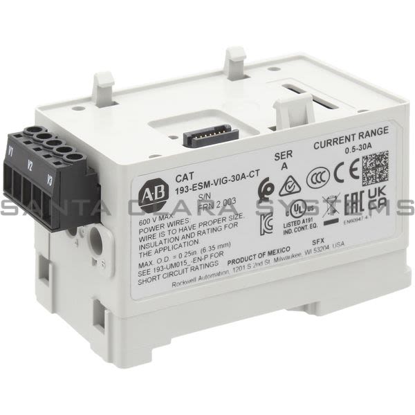 Allen Bradley 193-ESM-VIG-30A-CT Sensing Module Product Image