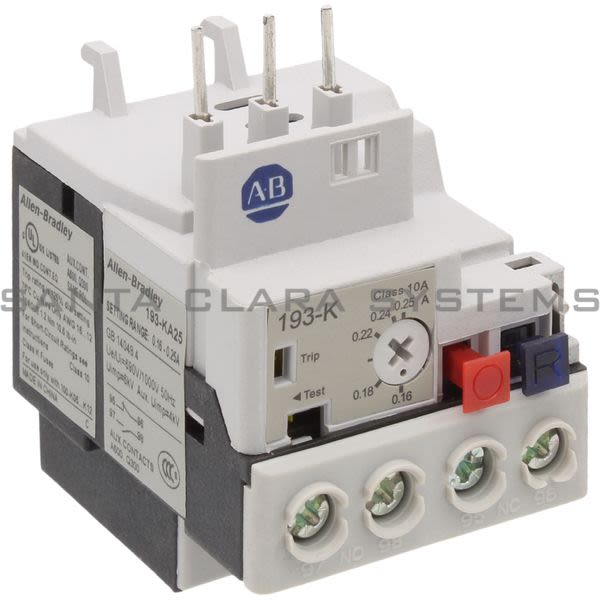Allen Bradley 193-KA25 Overload Relay Product Image