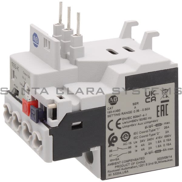 Allen Bradley 193-KA50 Overload Relay Product Image