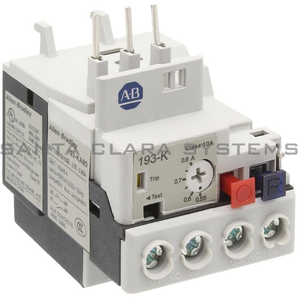 Allen Bradley 193-KA80 Overload Relay Product Image