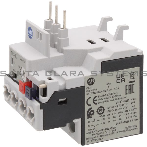 Allen Bradley 193-KB10 Overload Relay Product Image