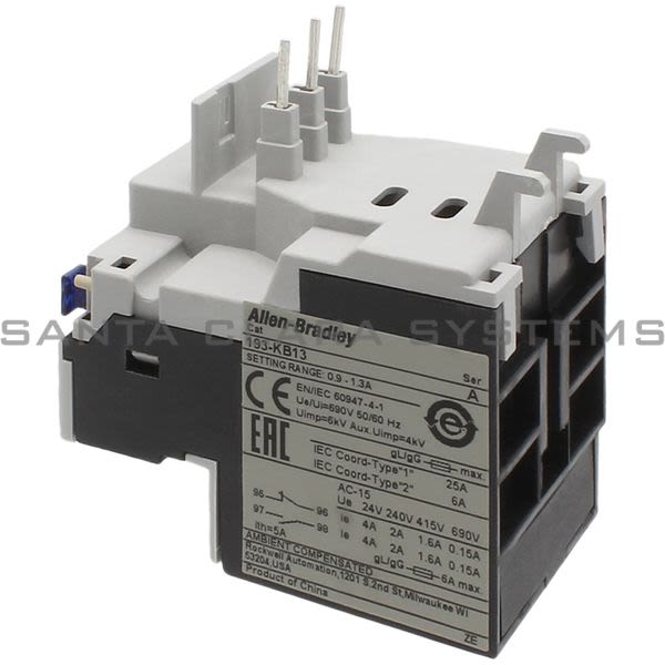 Allen Bradley 193-KB13 Overload Relay Product Image