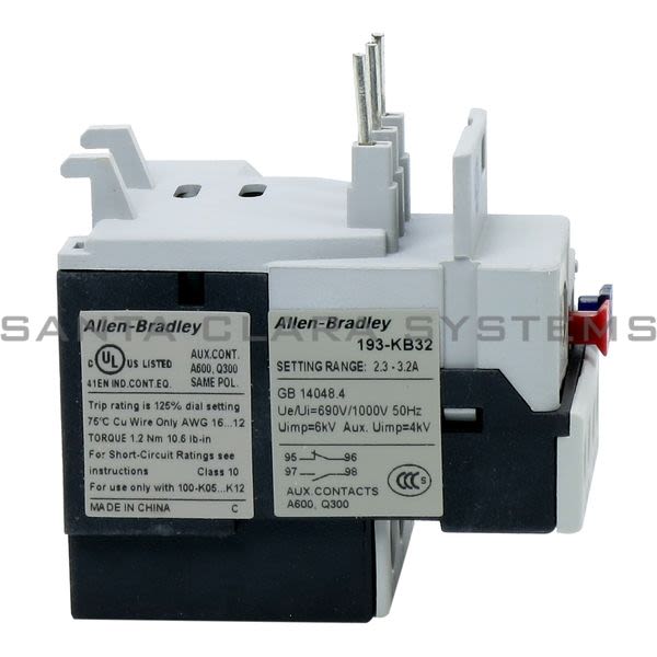Allen Bradley 193-KB32 Overload Relay Product Image
