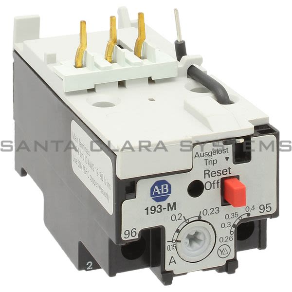 Allen Bradley 193-M-A23 Overload Relay Product Image