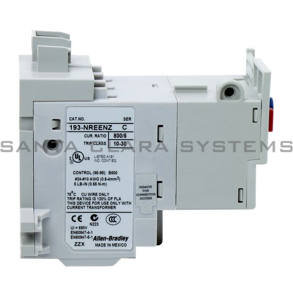 Allen Bradley 193-NREENZ Overload Relay Product Image