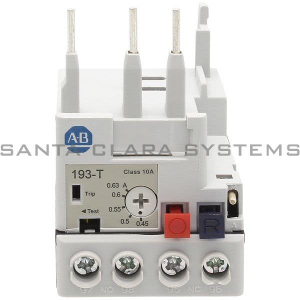 Allen Bradley 193-T1AA63 Thermal Overload Relay Product Image