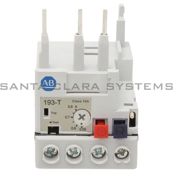 Allen Bradley 193-T1AA80 Thermal Overload Relay Product Image