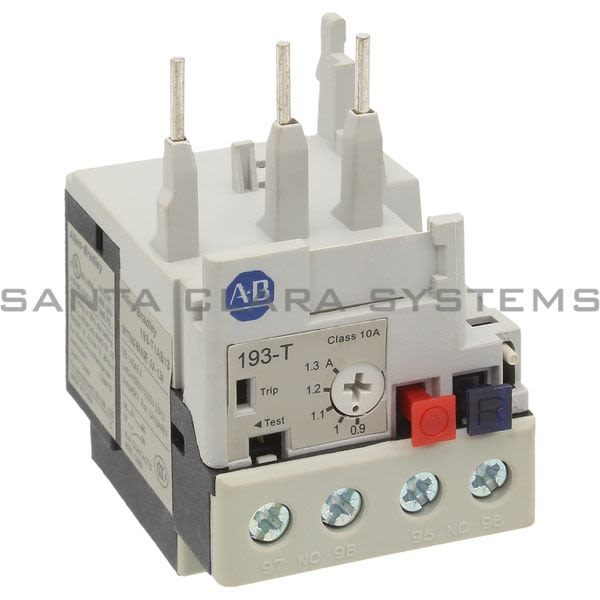 Allen Bradley 193-T1AB13 Thermal Overload Relay Product Image