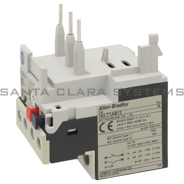 Allen Bradley 193-T1AB13 Thermal Overload Relay Product Image