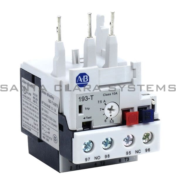 Allen Bradley 193-T1AB75 Thermal Overload Relay Product Image
