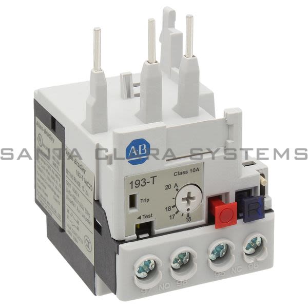 Allen Bradley 193-T1AC20 Thermal Overload Relay Product Image