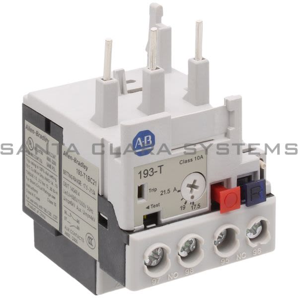Allen Bradley 193-T1BC21 Thermal Overload Relay Product Image