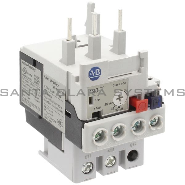 Allen Bradley 193-T1BC36 Thermal Overload Relay Product Image