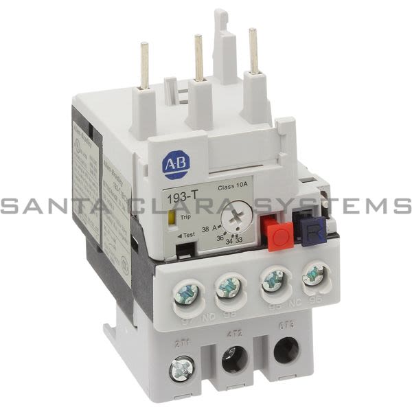 Allen Bradley 193-T1BC38 Thermal Overload Relay Product Image