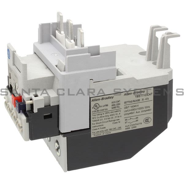Allen Bradley 193-T1CC47 Thermal Overload Relay Product Image