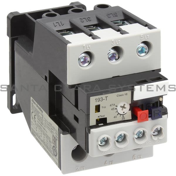 Allen Bradley 193-T1DC47P Thermal Overload Relay Product Image