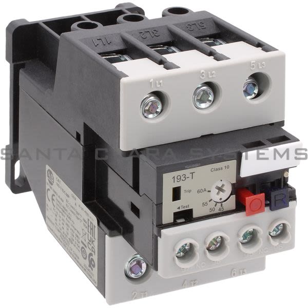 Allen Bradley 193-T1DC60P Thermal Overload Relay Product Image