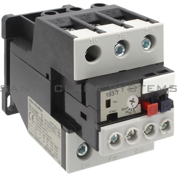 Allen Bradley 193-T1DC90P Thermal Overload Relay Product Image