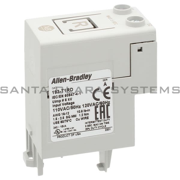 Allen Bradley 193-T1RD Remote Reset Solenoid Product Image