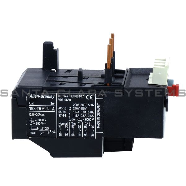 Allen Bradley 193-TAA24 Thermal Overload Relay Product Image