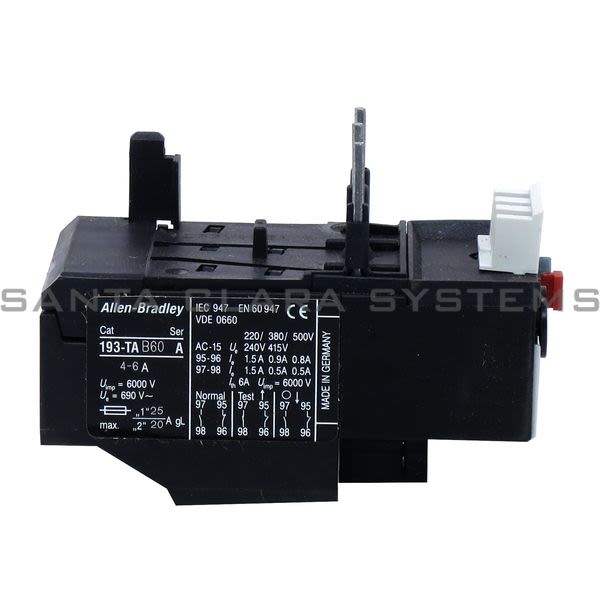 Allen Bradley 193-TAB60 Overload Relay Product Image