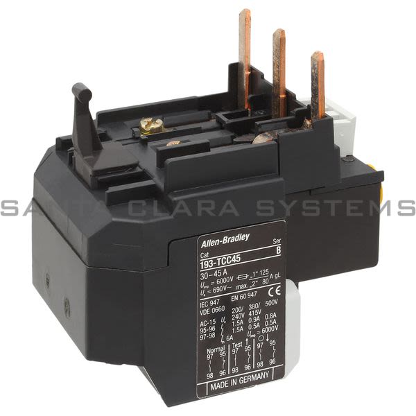 Allen Bradley 193-TCC45 Thermal Overload Relay Product Image