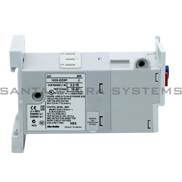 Allen Bradley 193S-EERP Overload Relay Product Image