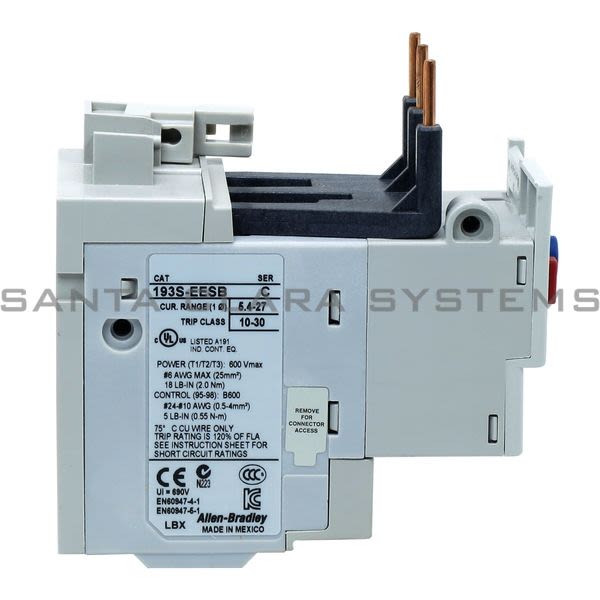 Allen Bradley 193S-EESB Overload Relay Product Image