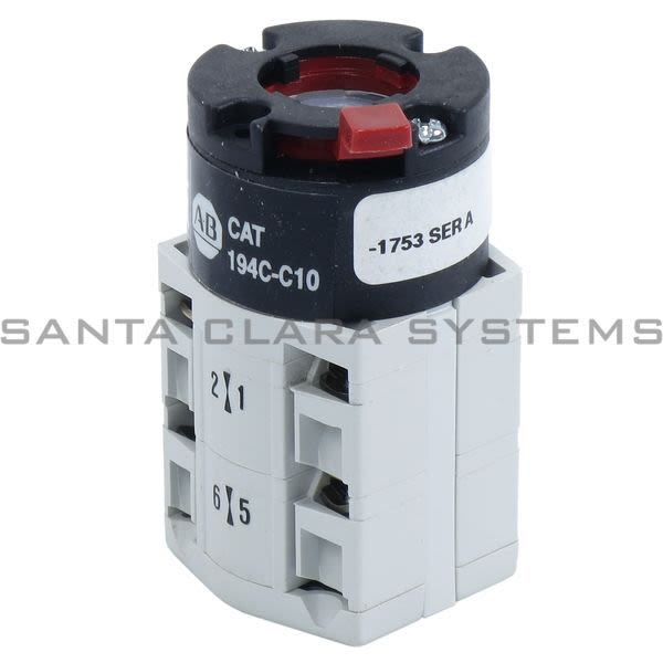 Allen Bradley 194C-C10-1753 Control Switch Product Image
