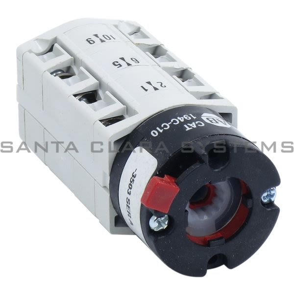 Allen Bradley 194C-C10-3503 Control Switch Product Image