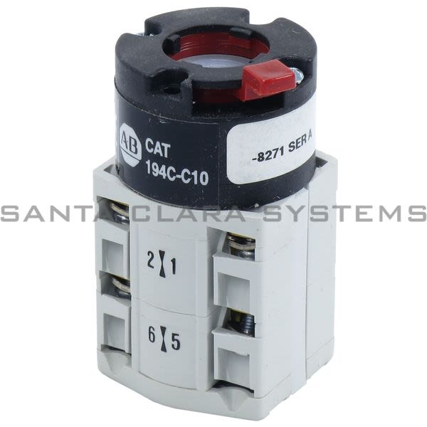 Allen Bradley 194C-C10-8271 Control Switch Product Image