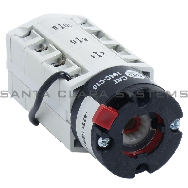 Allen Bradley 194C-C10-8751 Control Switch Product Image