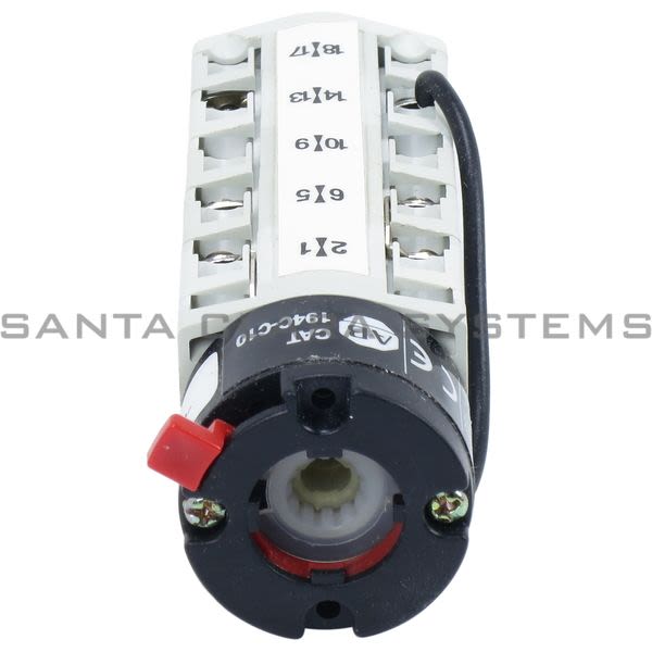 Allen Bradley 194C-C10-8752 Control Switch Product Image