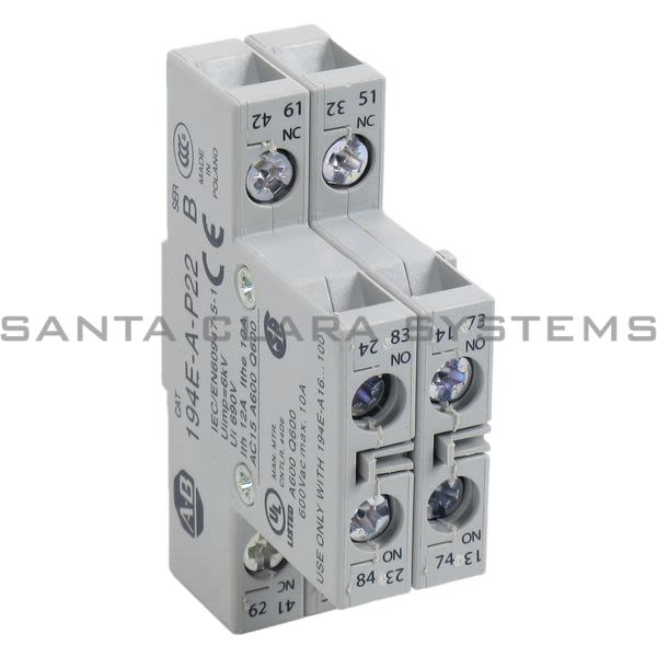 Allen Bradley 194E-A-P22 Contact Block Product Image