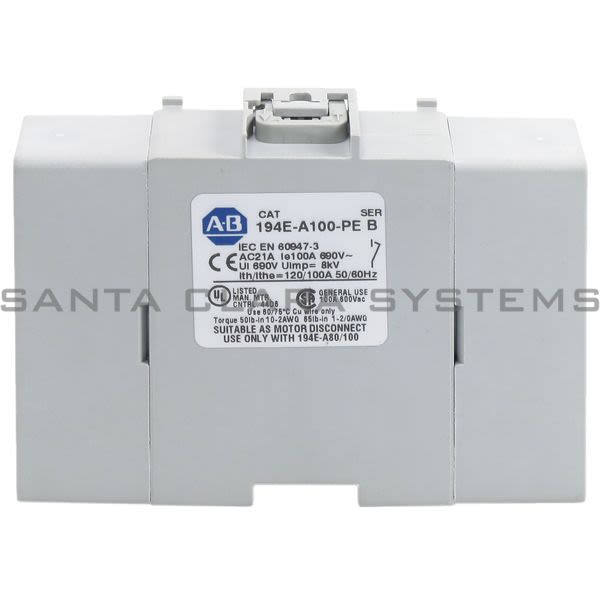 Allen Bradley 194E-A100-PE Grounding Terminal Product Image