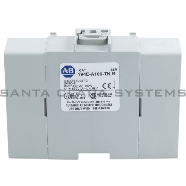 Allen Bradley 194E-A100-TN Load Switch Product Image