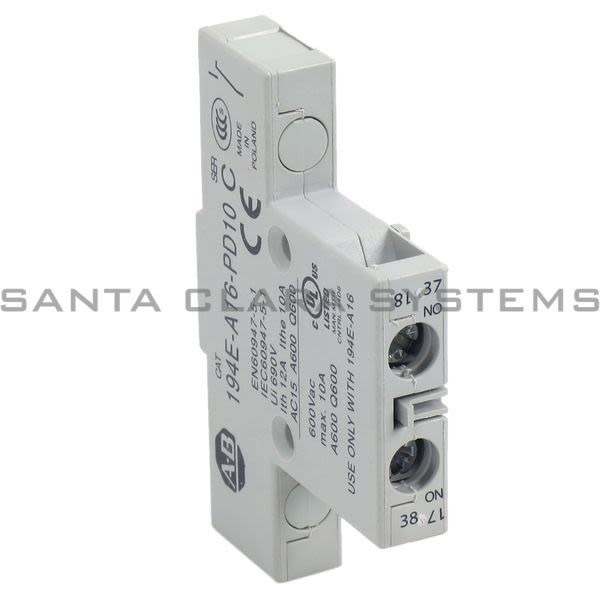 Allen Bradley 194E-A16-PD10 Contact Block Product Image