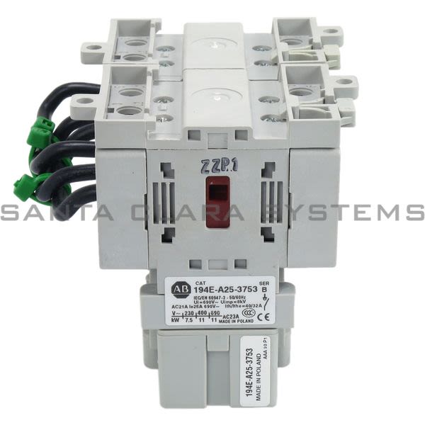 Allen Bradley 194E-A25-3753 Changeover Switch Product Image