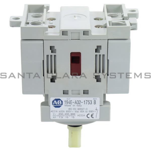 Allen Bradley 194E-A32-1753 Load Switch Product Image