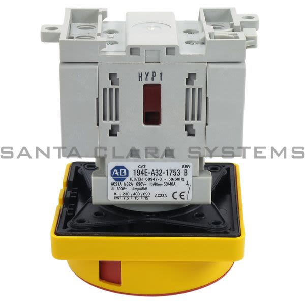 Allen Bradley 194E-A32-1753-6N Load Switch Product Image