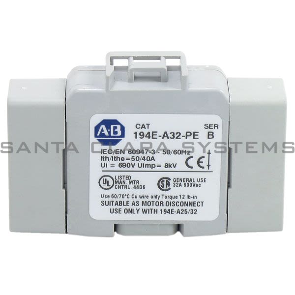 Allen Bradley 194E-A32-PE Earthing / Grounding Terminal Product Image
