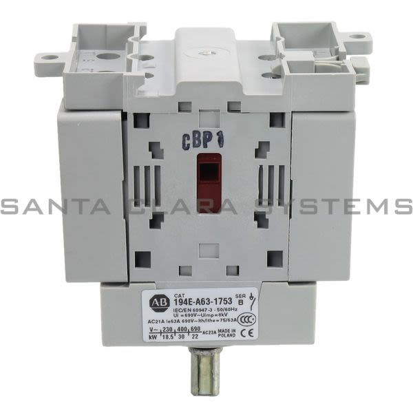 Allen Bradley 194E-A63-1753 Load Switch Product Image