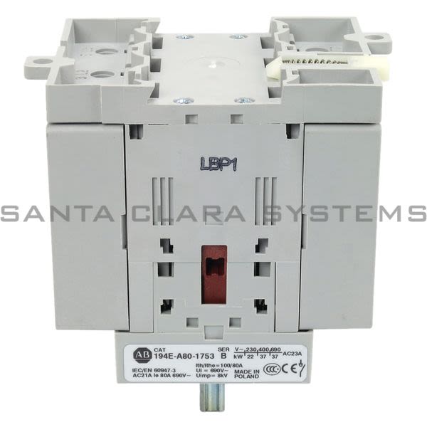 Allen Bradley 194E-A80-1753 Load Switch Product Image