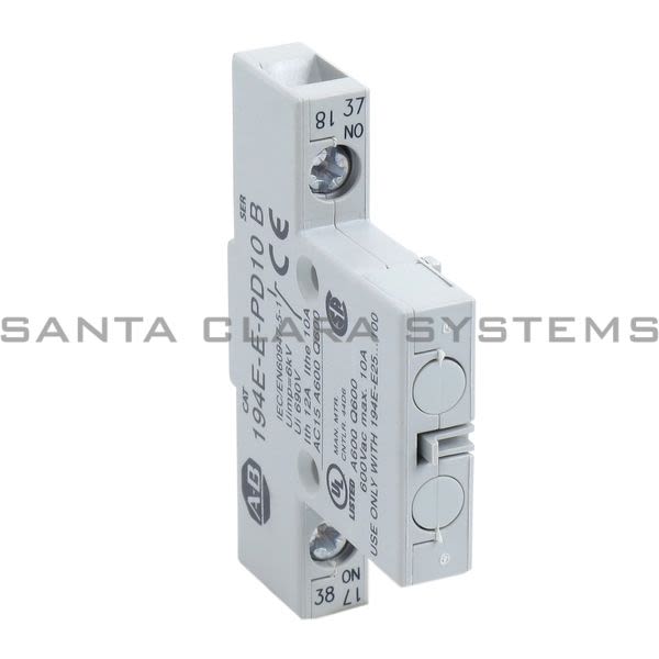 Allen Bradley 194E-E-PD10 Contact Block Product Image