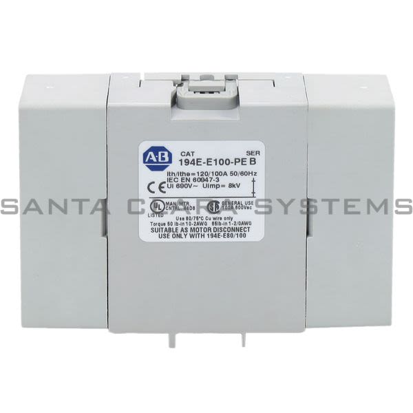 Allen Bradley 194E-E100-PE Earthing / Grounding Terminal Product Image