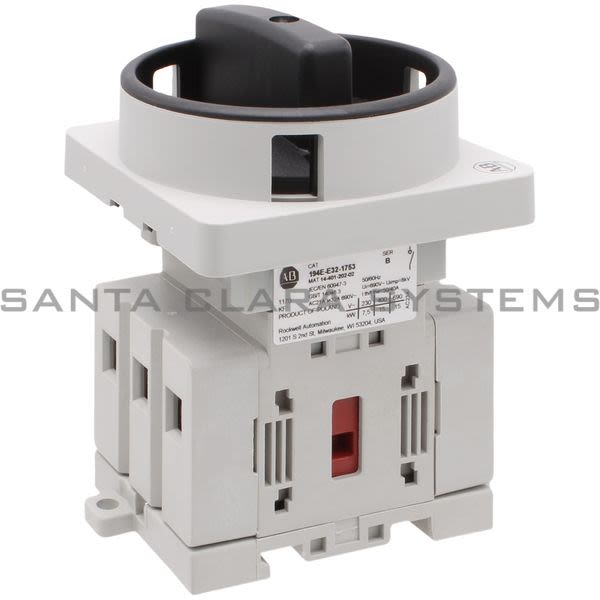 Allen Bradley 194E-E32-1753-6G Load Switch Product Image