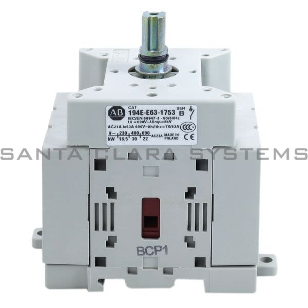 Allen Bradley 194E-E63-1753 Load Switch Product Image